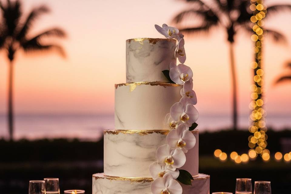 Flower Enhanced Cakes