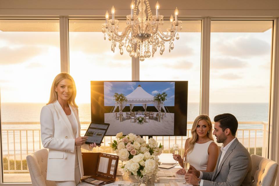 Wedding planning meeting