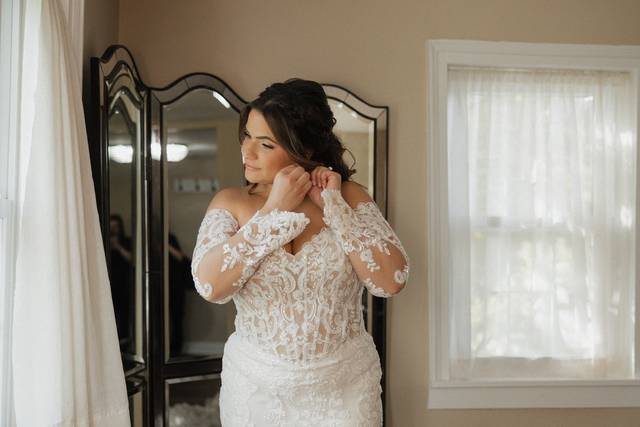Bride Getting Ready