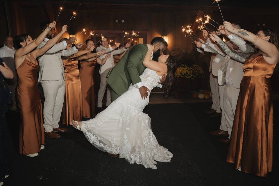 Sparkler exit