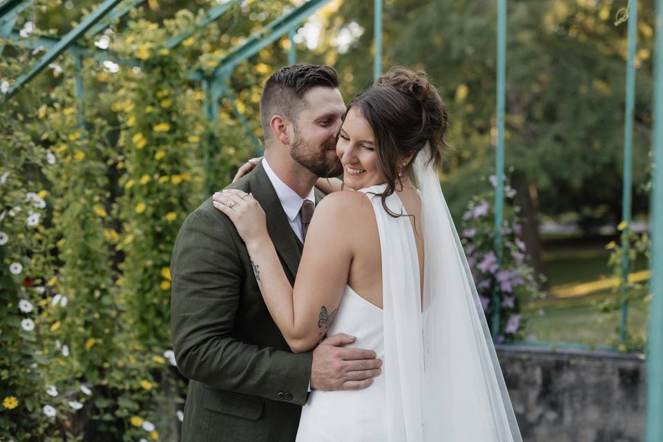 Bride and groom