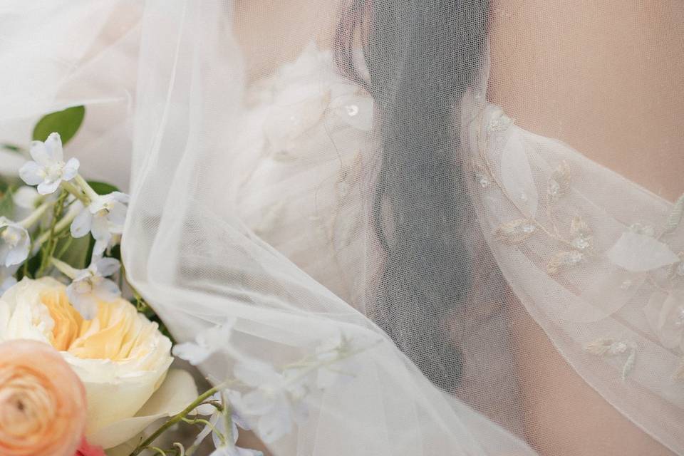 Brides veil