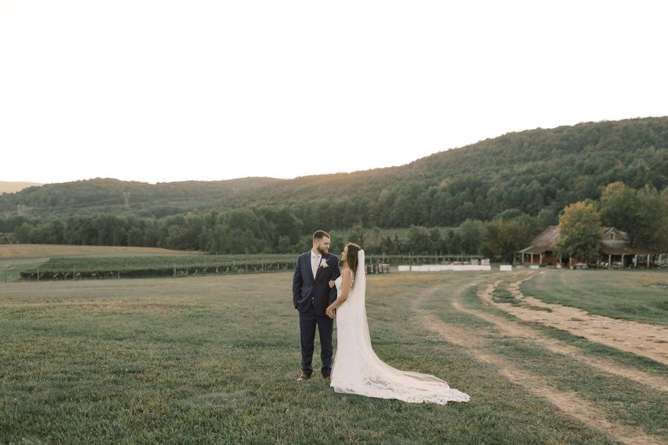 Bride and groom