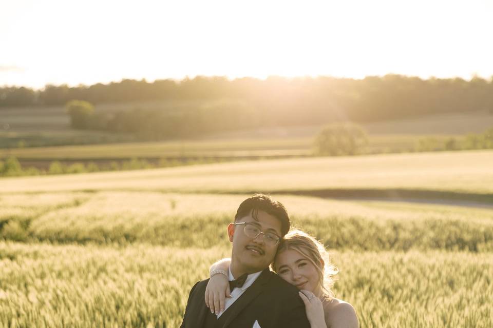 Bride and groom