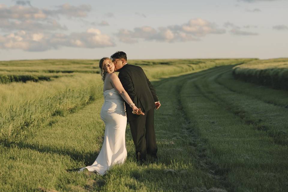 Bride and groom