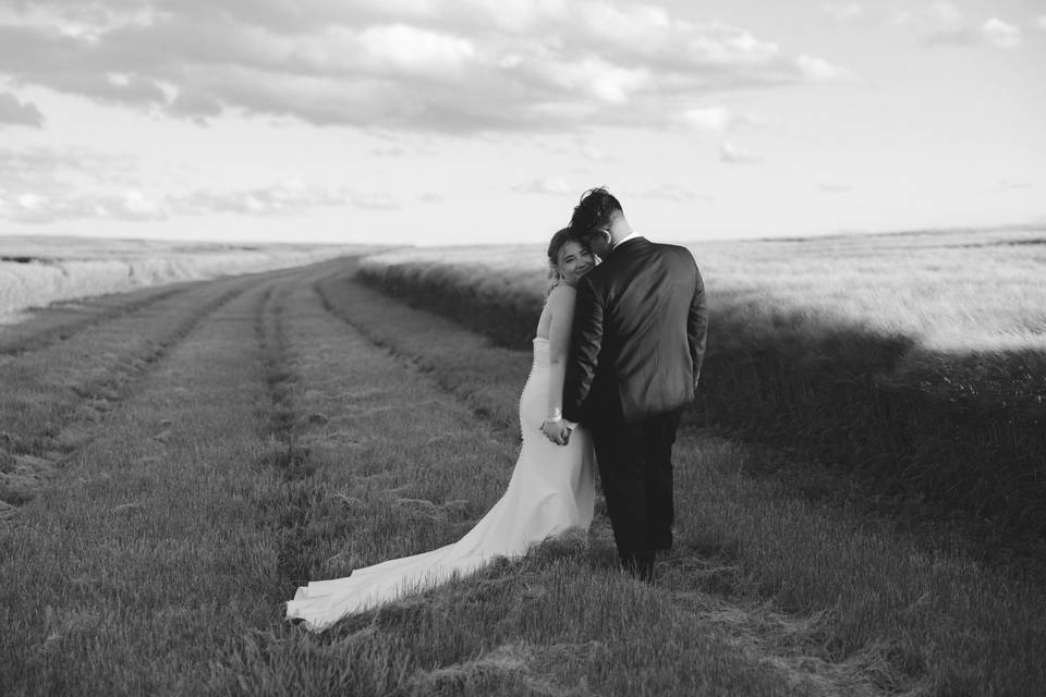 Bride and groom