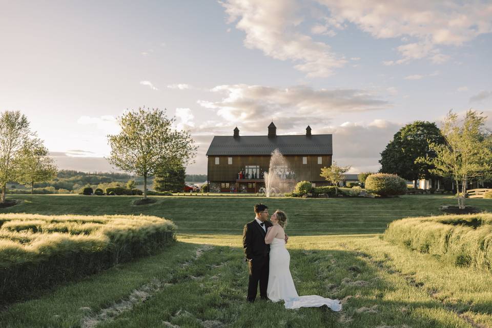Bride and groom