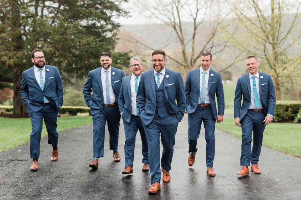 Groom squad