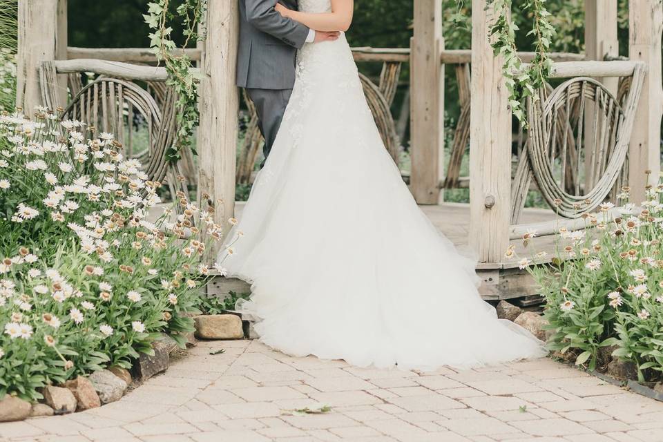 Bride and groom