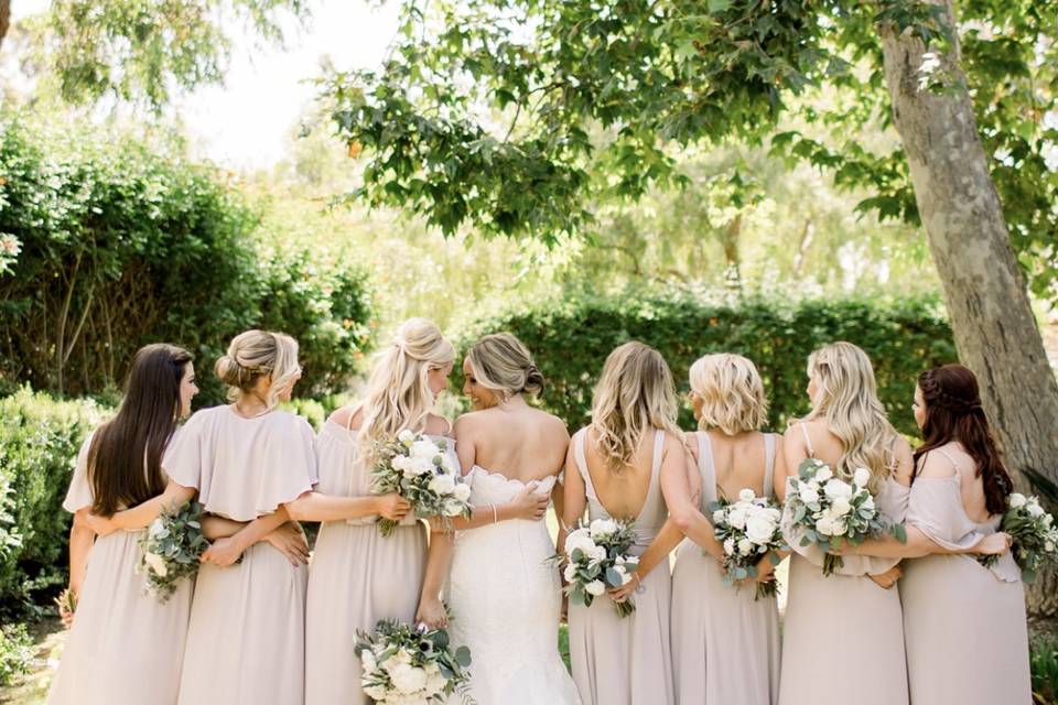 Bridal entourage