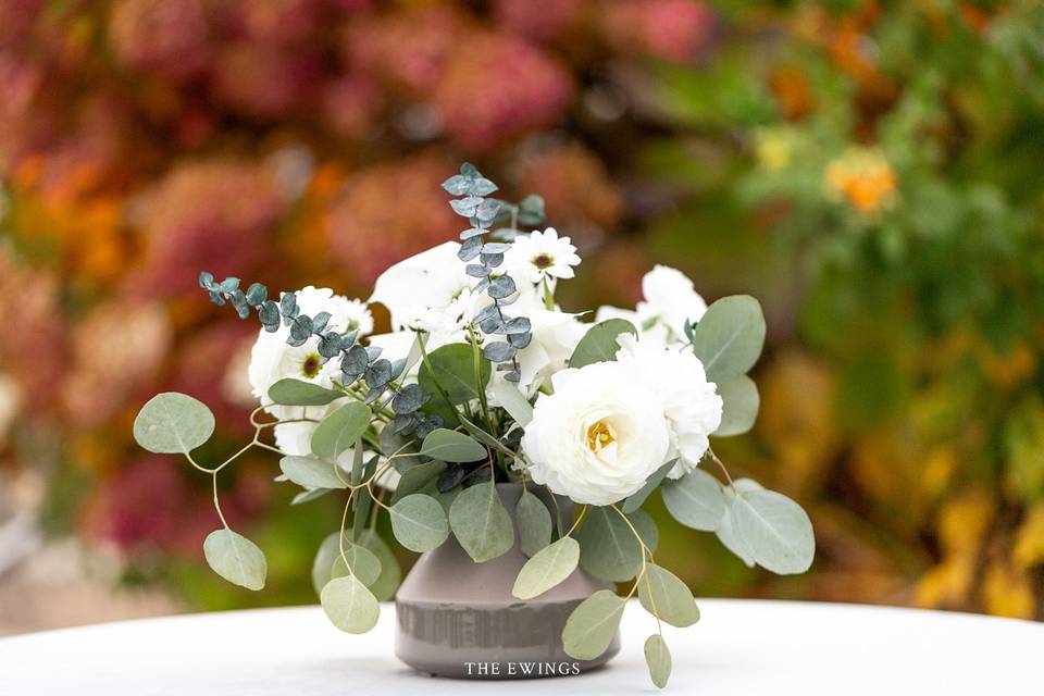 Cocktail Table Flowers