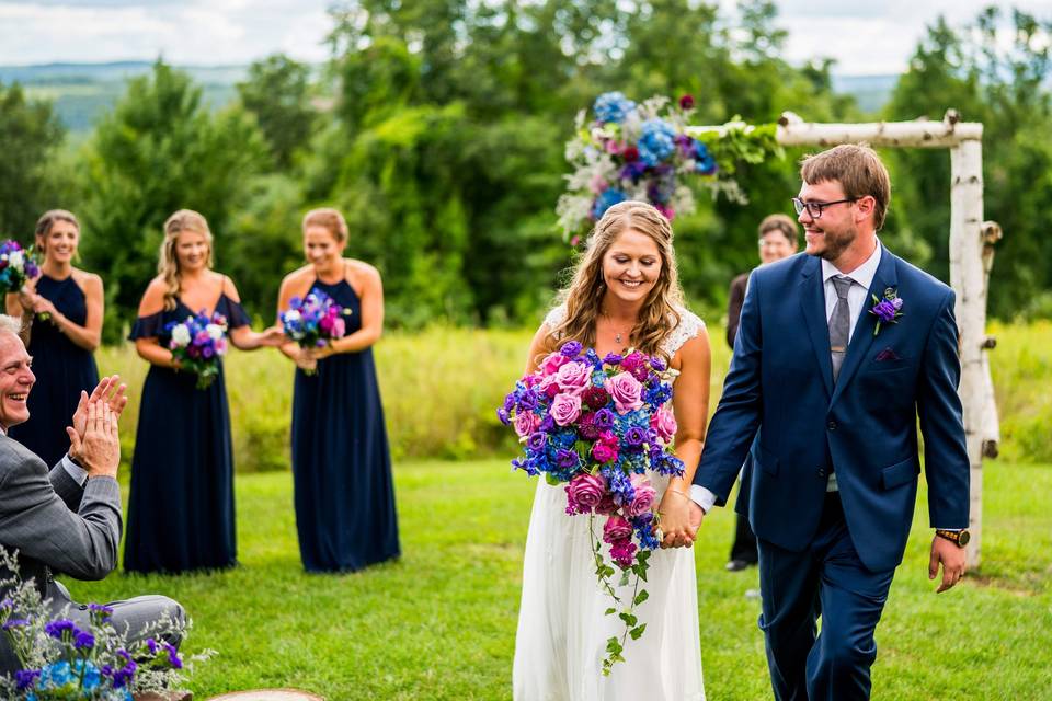 Blue Wedding Flowers