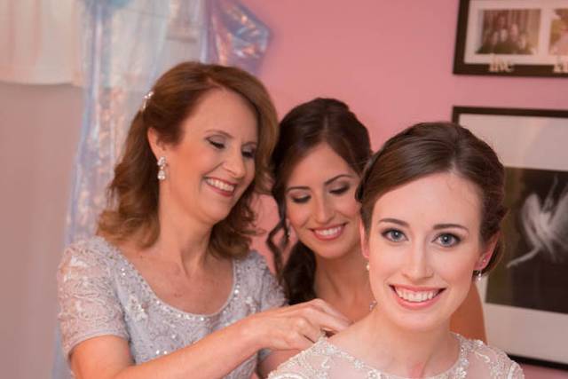Bride, sister and Mother. Makeup done by Mercedes