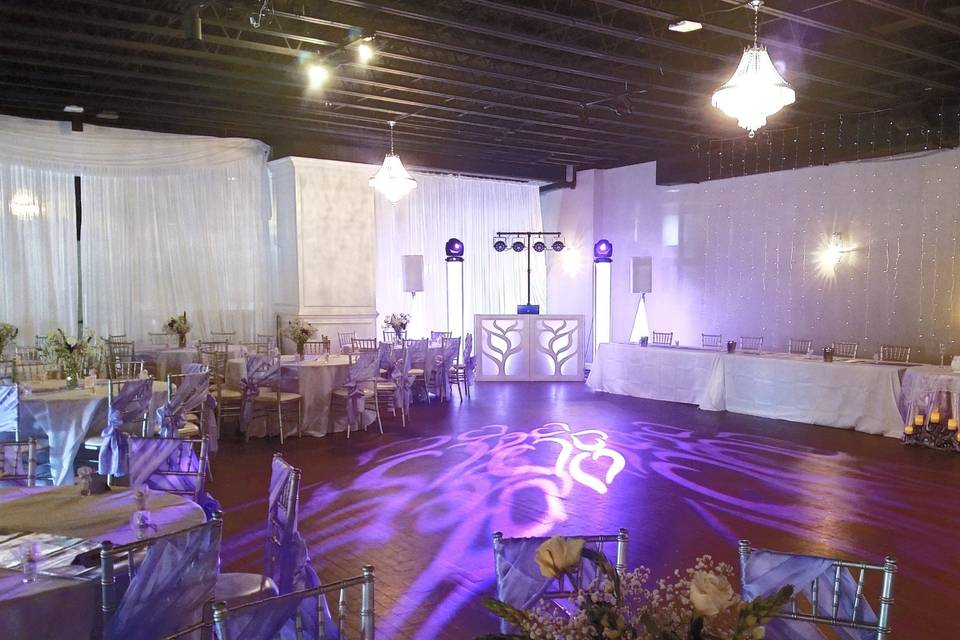 Personalized wedding venue