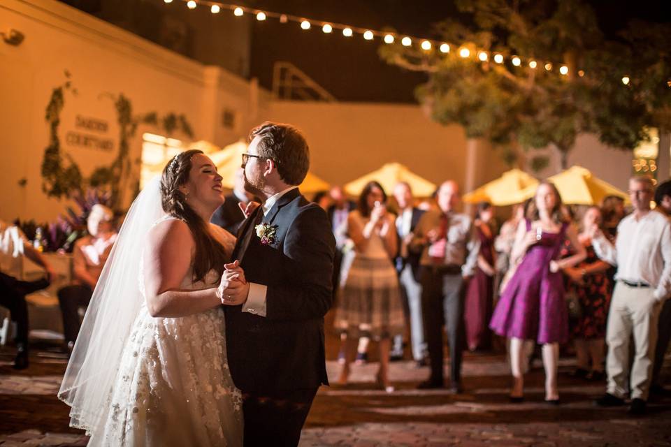 Courtyard reception