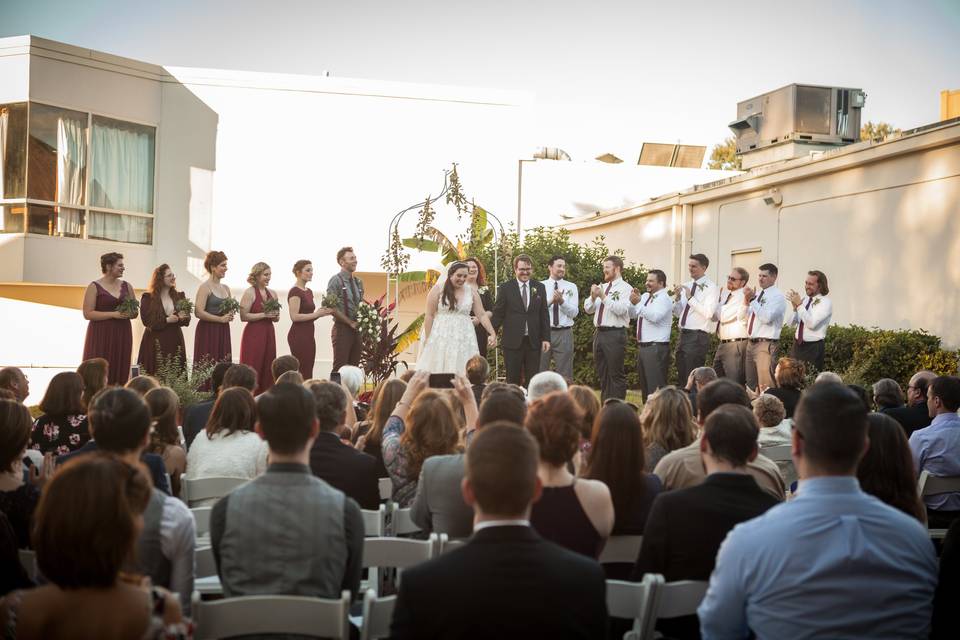 Courtyard ceremony