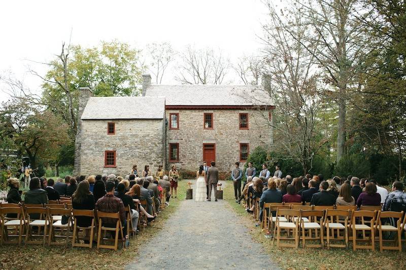 Ceremony at Ramsey House