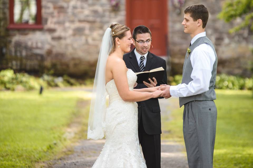 Outdoor ceremony