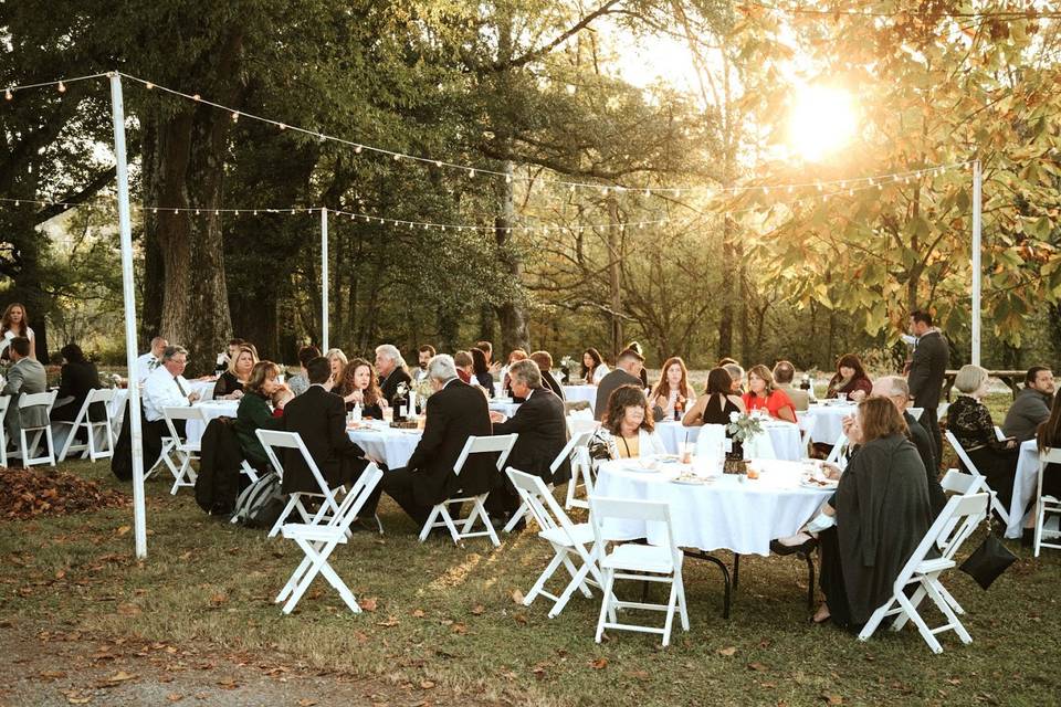 Outdoor reception