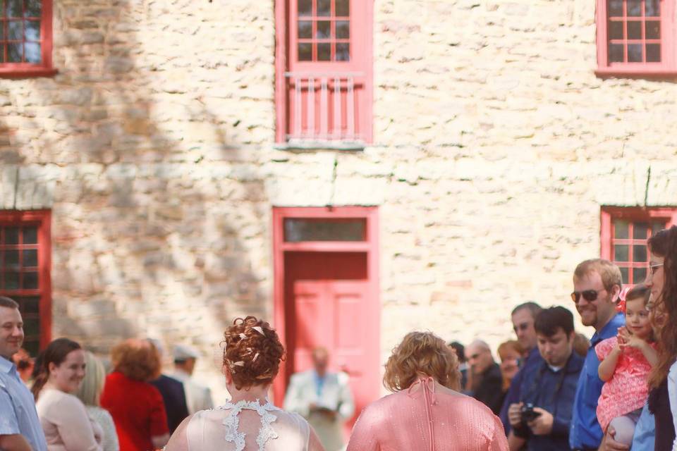 Outdoor ceremony