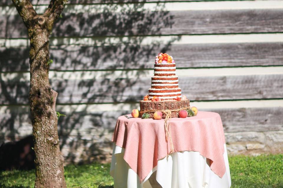 Cake at reception