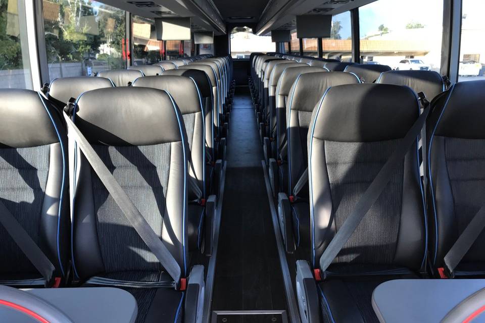 47 Passenger Bus Interior