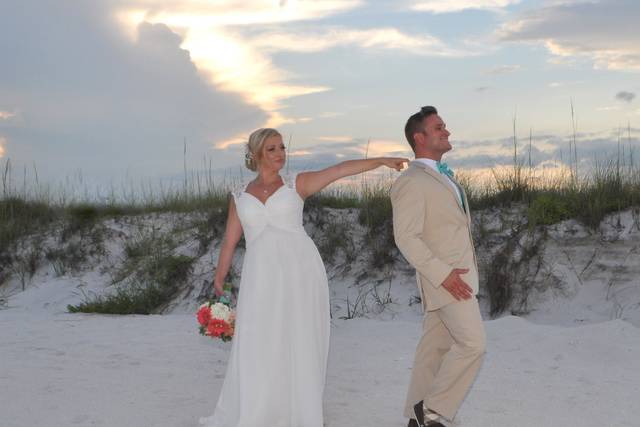 Bride and groom