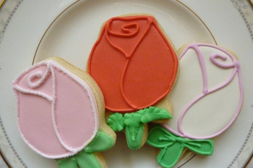 Rose Cookies