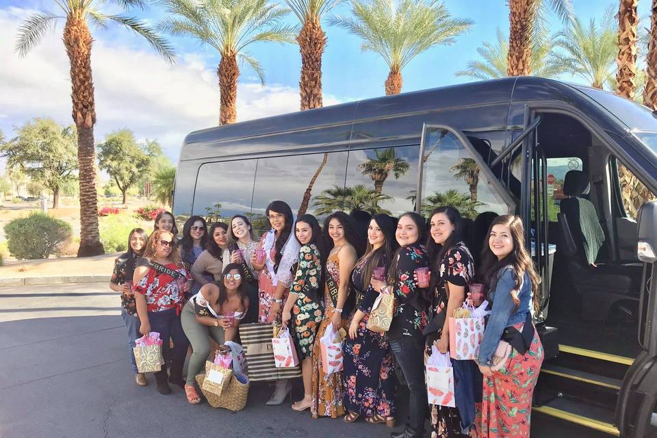 Bachelorette party travel