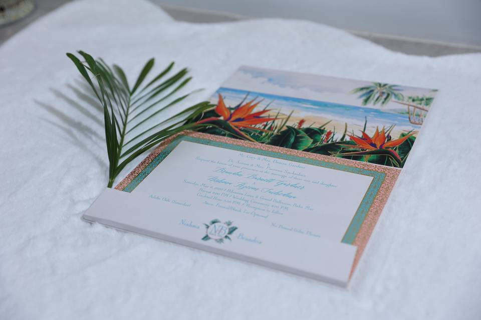 Tropical Invite