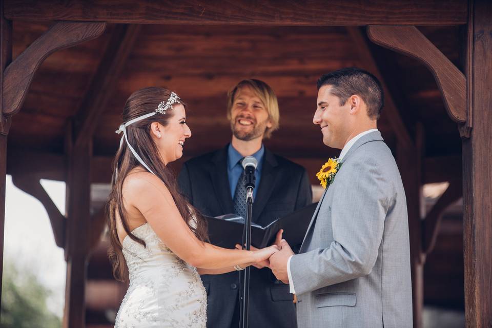 Bride and groom