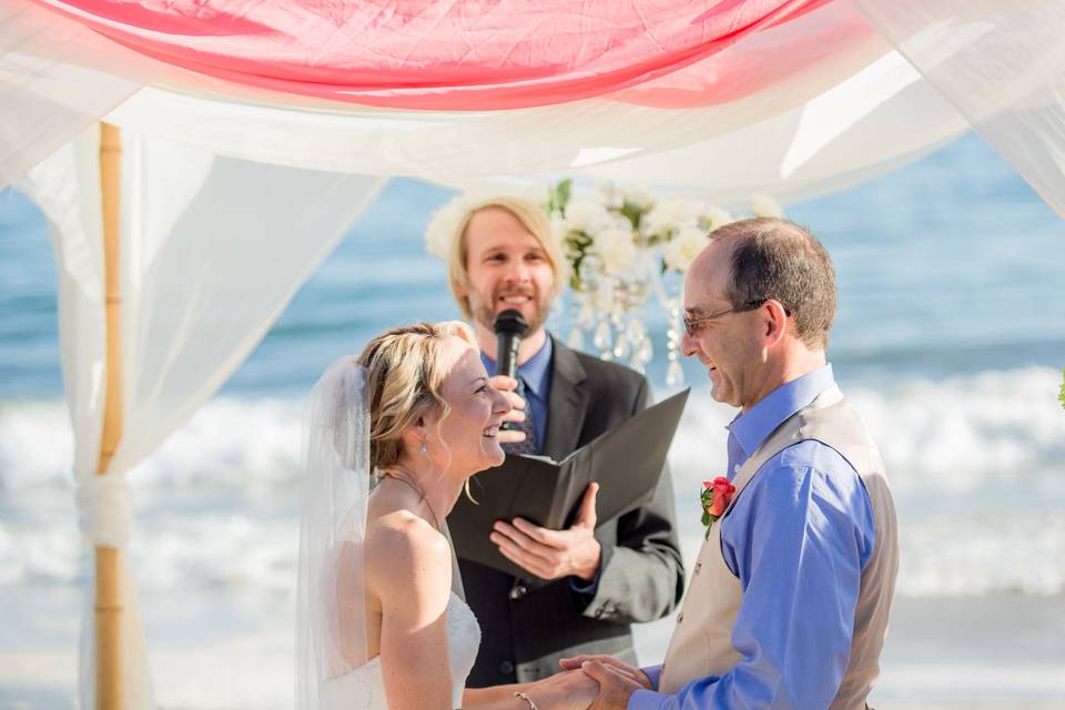 Beach wedding