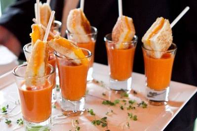 Tomato Soup & Grilled Chees Shooter