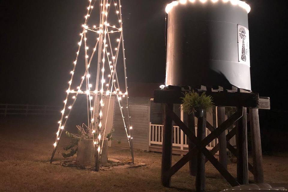 Windmill light decor