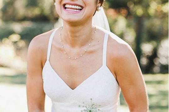 Kendall on her wedding day
