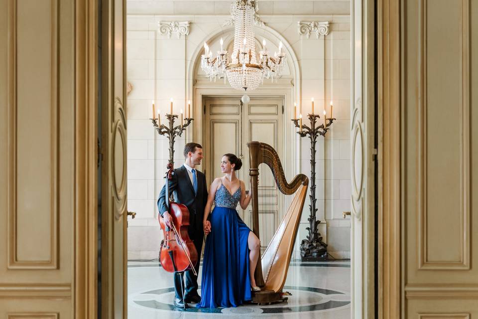 Meghan Davis, Harp and Cello