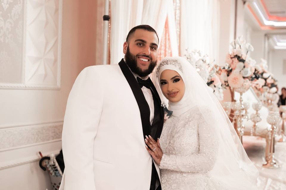 The happy couple