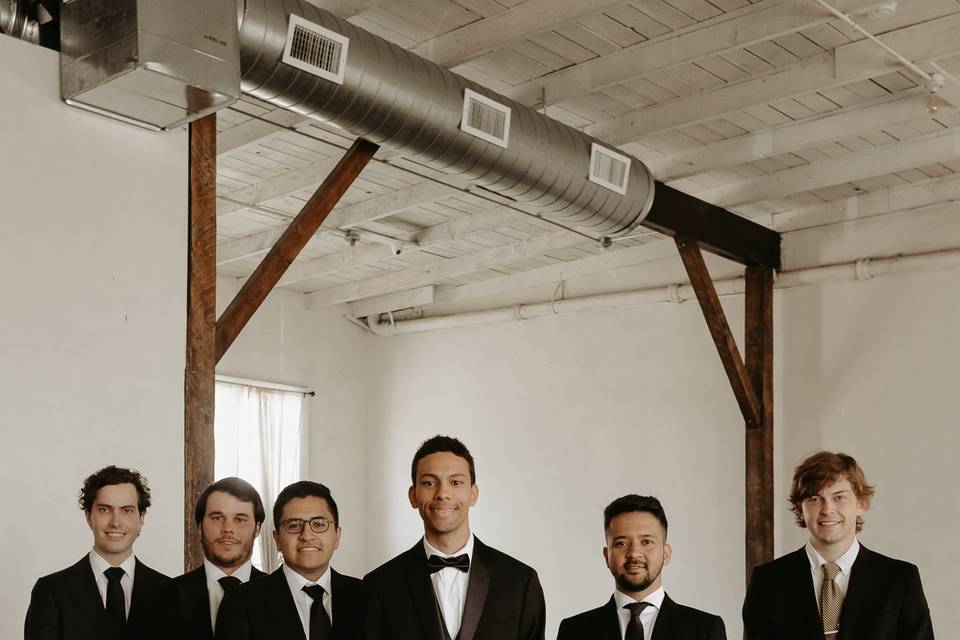 The groomsmen