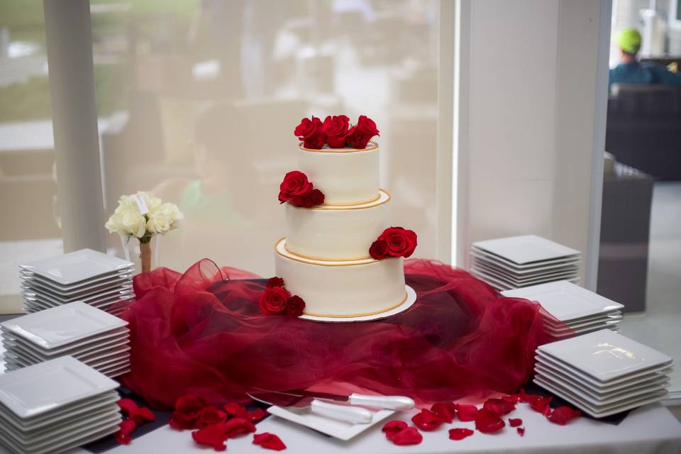 Rose cake