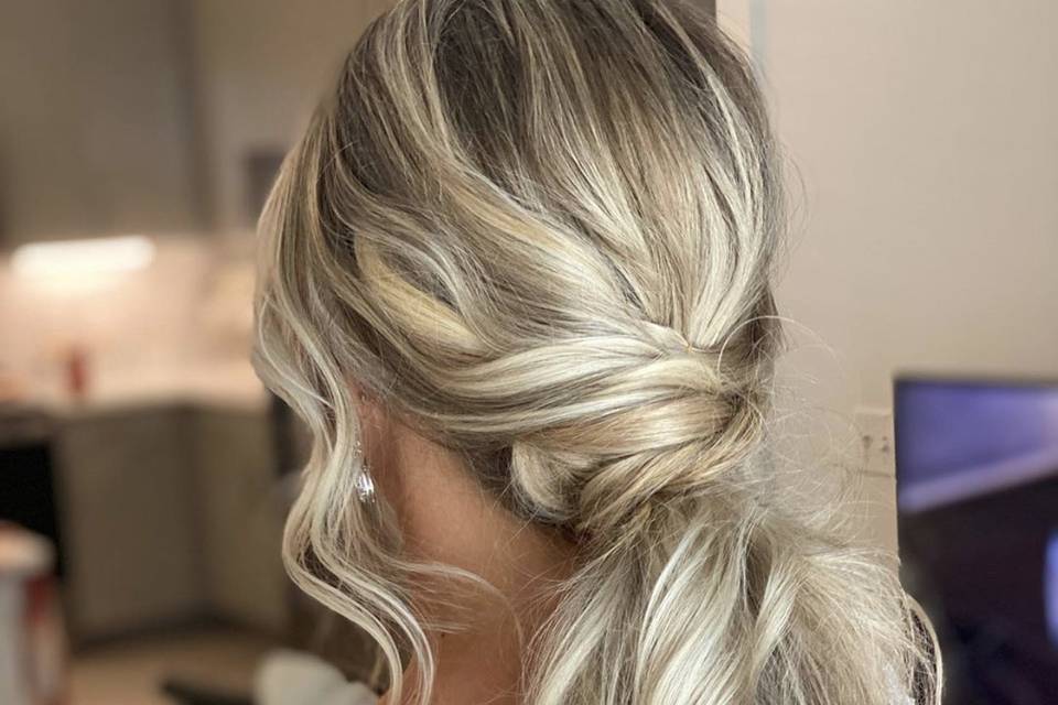 Bridal hair