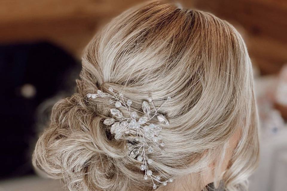 Bridal hair