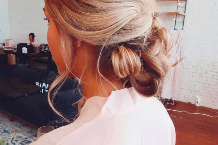 Elegant updo