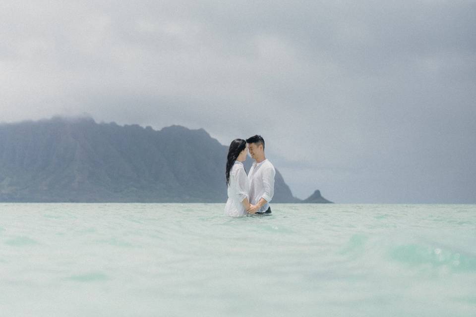 Kaneohe Sandbar in Oahu, HI