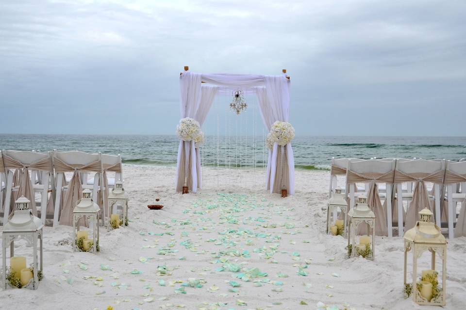 Barefoot Bliss Beach Wedding Package