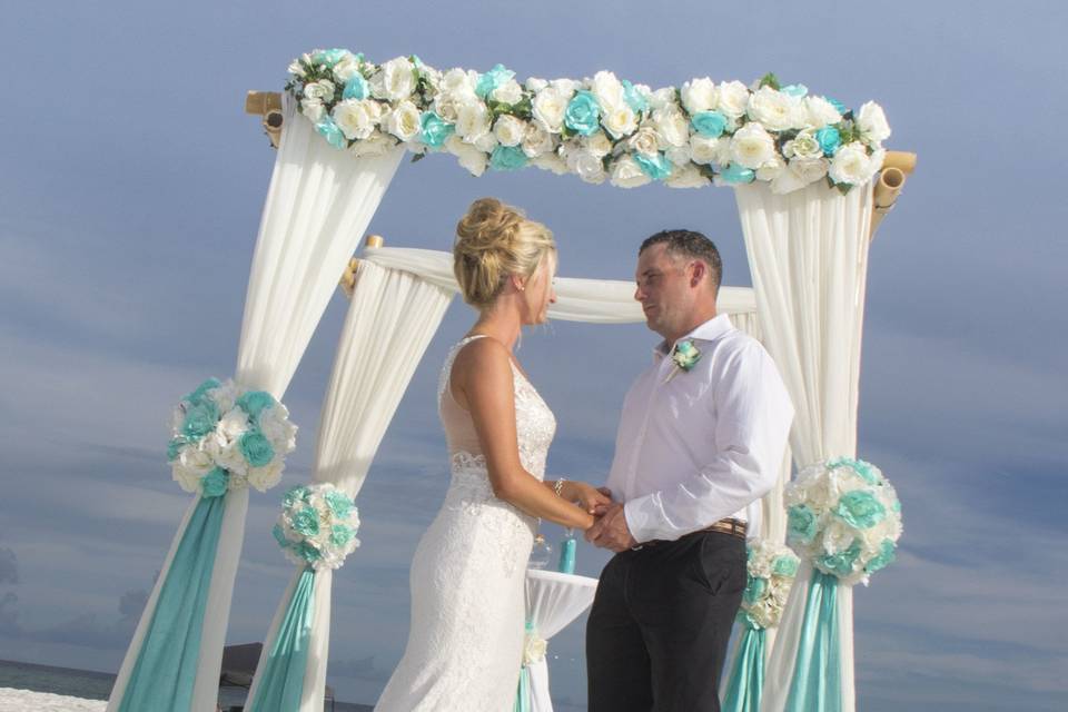 Custom Florida destination beach wedding packages available!