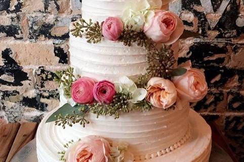 Beautiful floral cake