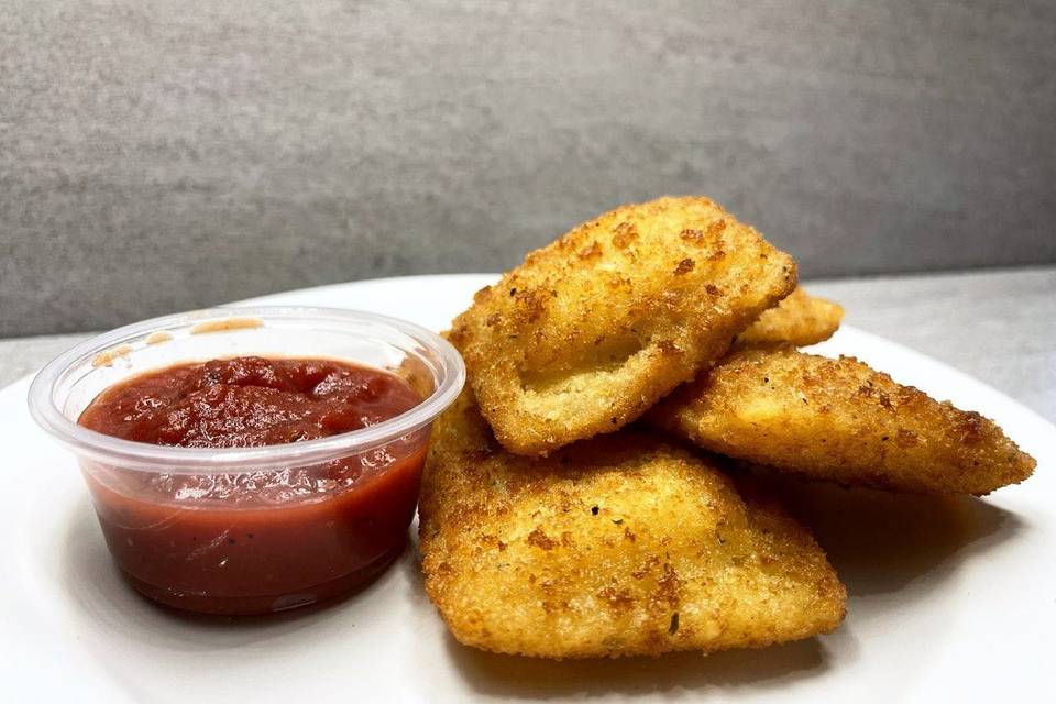 Fried ravioli