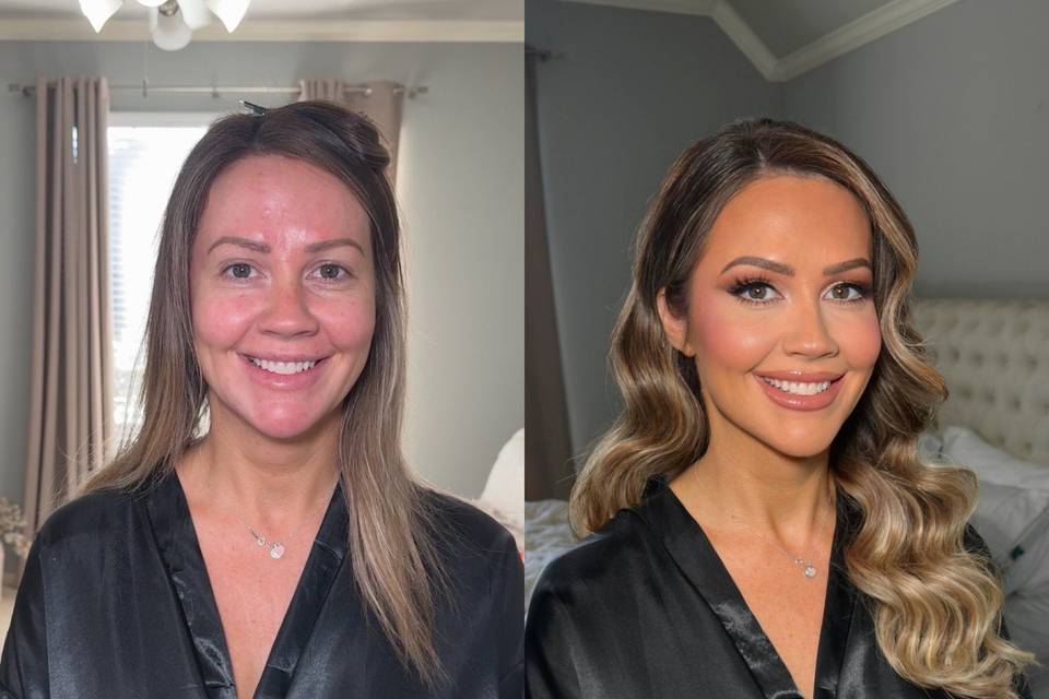 Bridal Before and After