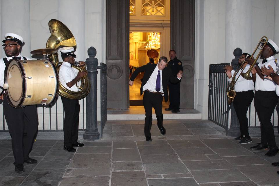 A dance party at the Cathedral