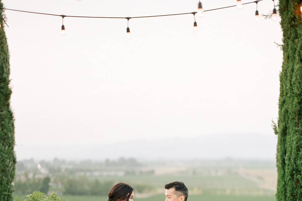 Sweetheart Table Decor